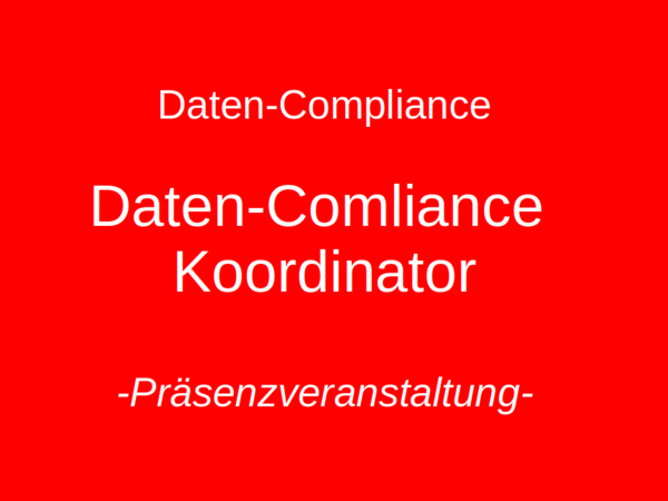 Daten-Compliance-Koordinator